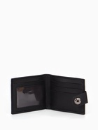 Портмоне мужское на магните, отдел для купюр, для карт, чёрное - Фото 4