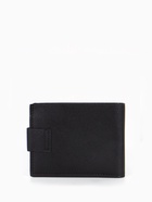 Портмоне мужское на магните, отдел для купюр, для карт, чёрное - Фото 8