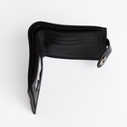 Портмоне мужское на магните, три отделения, флотер, чёрное - Фото 3