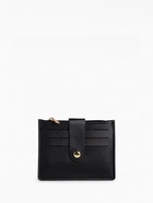 Картхолдер с монетницей на молнии, на 3 карты, чёрный - Фото 5