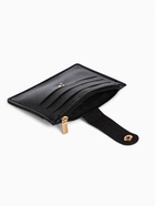 Картхолдер с монетницей на молнии, на 3 карты, чёрный - Фото 3