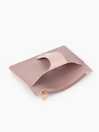 Картхолдер с монетницей на молнии, цвет розовый - Фото 5