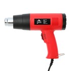 Строительный фен ЛОМ, 1800 Вт, 250-500 л/мин, 300/600 °С, насадка в комплекте - Фото 6