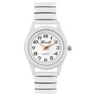 Часы наручные женские, d-2.8 см, ремешок металл, белые - фото 11841065