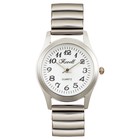 Часы наручные женские, d-2.8 см, ремешок металл, серебро - фото 292348805