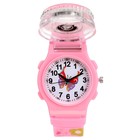 Часы наручные детские «Бабочки», кварцевые, d=3.5 см, ремешок силикон, l-21.5 см - Фото 1