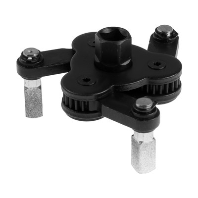 Съемник масляного фильтра ТУНДРА, профессиональный, тип «краб», до 150 Нм, 1/2", 69 - 93 мм