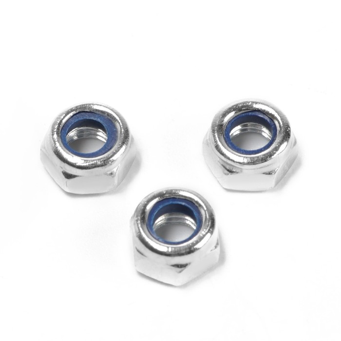 Гайка ТУНДРА, самоконтрящаяся, DIN 985, класс прочности 8, оцинкованная, M5, 1 кг - Фото 1