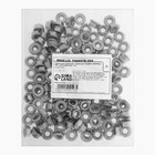 Гайка ТУНДРА, с фланцем, DIN 6923, класс прочности 8, оцинкованная, М8, 1 кг - Фото 4