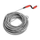 Трос сантехнический ZEIN engr, оцинкованный, с вращающейся ручкой, d=9 мм, L=20 м - Фото 5