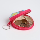 Кошелек дет 13-01-13 Цветы, 6,5*1*5,5 см, отд на молнии, микс - фото 809443510