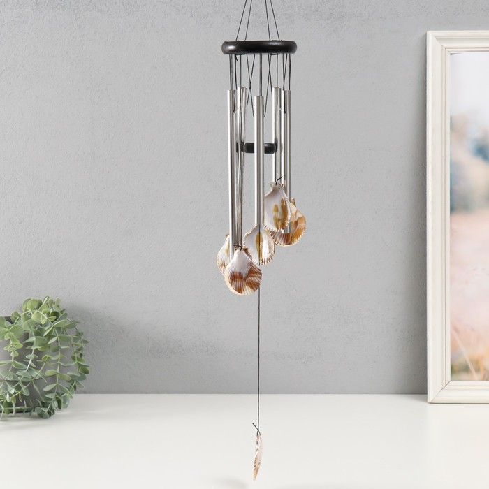 Музыка ветра «Ракушки», 5 трубок, 60×9×9 см