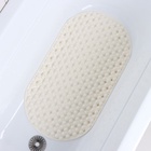 Коврик противоскользящий в ванну Доляна «Колли», на присосках, 39×70 см, цвет молочный - Фото 2