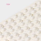 Коврик противоскользящий в ванну Доляна «Колли», на присосках, 39×70 см, цвет молочный - Фото 4