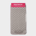 Коврик противоскользящий в ванну на присосках Доляна «Дороти», 35×68 см, бежевый - Фото 5