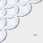 Коврик в раковину Доляна «Кико», 24×30 см, белый - Фото 2