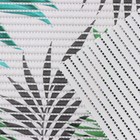 Коврик для ванной Доляна «Пальмовая ветвь», 40×65 см, цвет зелёный - фото 7877356