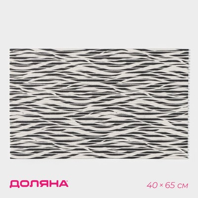 Коврик для ванной Доляна «Африка», 40×65 см