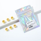 Заколки пирсинг для волос Princess, 6 шт., 0.9×1×0.9 см - Фото 4