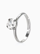 Кольцо «Выбражулька. Как у мамы», белое в серебре, безразмерное - Фото 1