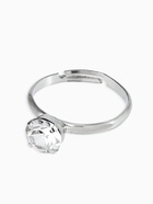 Кольцо «Выбражулька. Как у мамы», белое в серебре, безразмерное - Фото 2