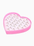 Кольцо «Выбражулька. Как у мамы», белое в серебре, безразмерное - Фото 3