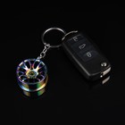 Брелок для ключей Cartage, колесо, металл, перламутровый - фото 7877487
