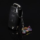 Брелок для ключей Cartage, мотоцикл, металл, перламутровый - фото 7877509