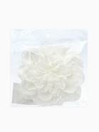 Брошь-заколка текстильная «Цветок» пион, цвет белый - Фото 7