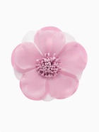 Брошь-заколка текстильная «Цветок» анютины глазки, цвет пыльно-розовый - Фото 1