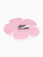 Брошь-заколка текстильная «Цветок» анютины глазки, цвет пыльно-розовый - Фото 3