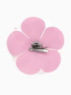 Брошь-заколка текстильная «Цветок» анютины глазки, цвет пыльно-розовый - Фото 2
