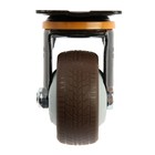 Колесо мебельное CAPPIO d=75,на площадке,поворотное, покрытие TPR - фото 806615475