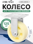 Колесо для транспортных тележек, d=125, на площадке покрытие PP - фото 53722141