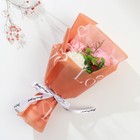 Букет из мыльных лепестков для ванны «Гвоздики», подарочный, 11×8×25 см - Фото 3