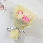 Букет из мыльных лепестков для ванны «Розы», подарочный, в коробке с ручкой, 8.5×18×25 см - Фото 3