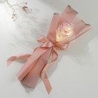 Букет из мыльных лепестков для ванны «Роза в шарике», подарочный, 8.5×8.5×36 см - Фото 3