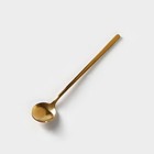 Кружка керамическая с крышкой и ложкой «Кошечка», 350 мл, цвет белый - Фото 4