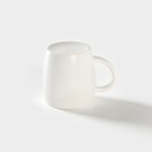 Кружка керамическая с крышкой и ложкой «Кошечка», 350 мл, цвет белый - Фото 6