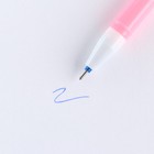 Ручка прикол шариковая синяя паста пластик с резиновым доп.элементом «Сильной и независимой» - Фото 3