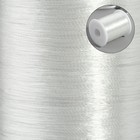 Нить металлизированная, 91 ± 1 м, белая, цена за 1 штуку - Фото 2