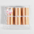 Нить металлизированная, 91 ± 1 м, бежевая, цена за 1 штуку - Фото 3