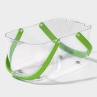 Овощерезка универсальная Chopper, 22 в 1, серая, зелёная - Фото 17