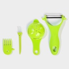 Овощерезка универсальная Chopper, 22 в 1, серая, зелёная - Фото 9