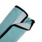 Накладная подушка на ремень безопасности, 28 см, голубая - Фото 2