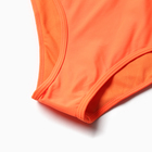 Купальник женский раздельный MINAKU с закрытыми плечами, цвет оранжевый, размер 46 - Фото 7