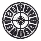 Часы настенные из металла "Дартс", d-50см - фото 11587245