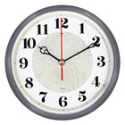 Часы настенные, интерьерные "Весенние", d-22 см, корпус серебро - фото 11587247