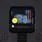 Часы настенные, интерьерные "Структура дерева", d-29 см, корпус коричневый - фото 24680345