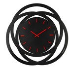Часы настенные из металла "Камелия 2" , d-50 см - фото 11595570